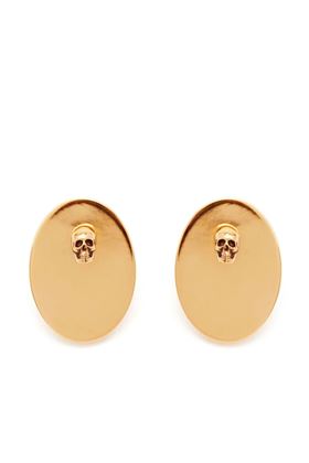 The Faceted Stone Stud Earrings Alexander McQueen | 757449J160T0448